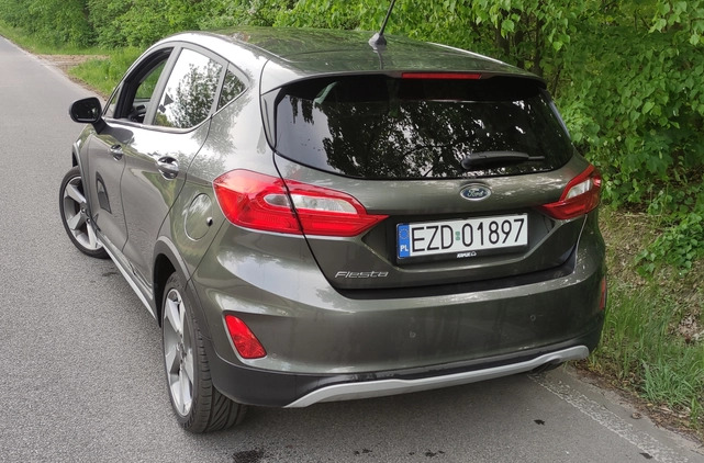 Ford Fiesta cena 44900 przebieg: 57000, rok produkcji 2020 z Libiąż małe 742